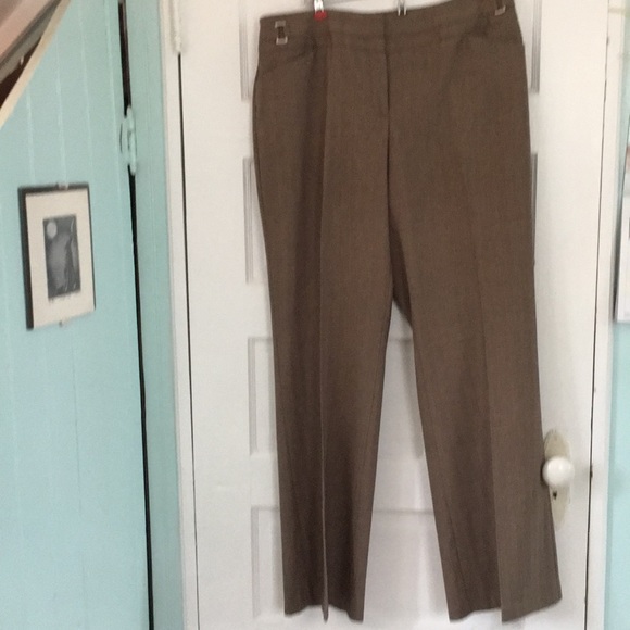 Apt 9 Ava Herringbone Wide leg slacks, 12 - Picture 3 of 8